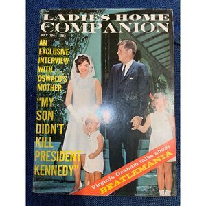 Ladies Home Companion Magazine July 1964 Interview Oswald's Mother vintage